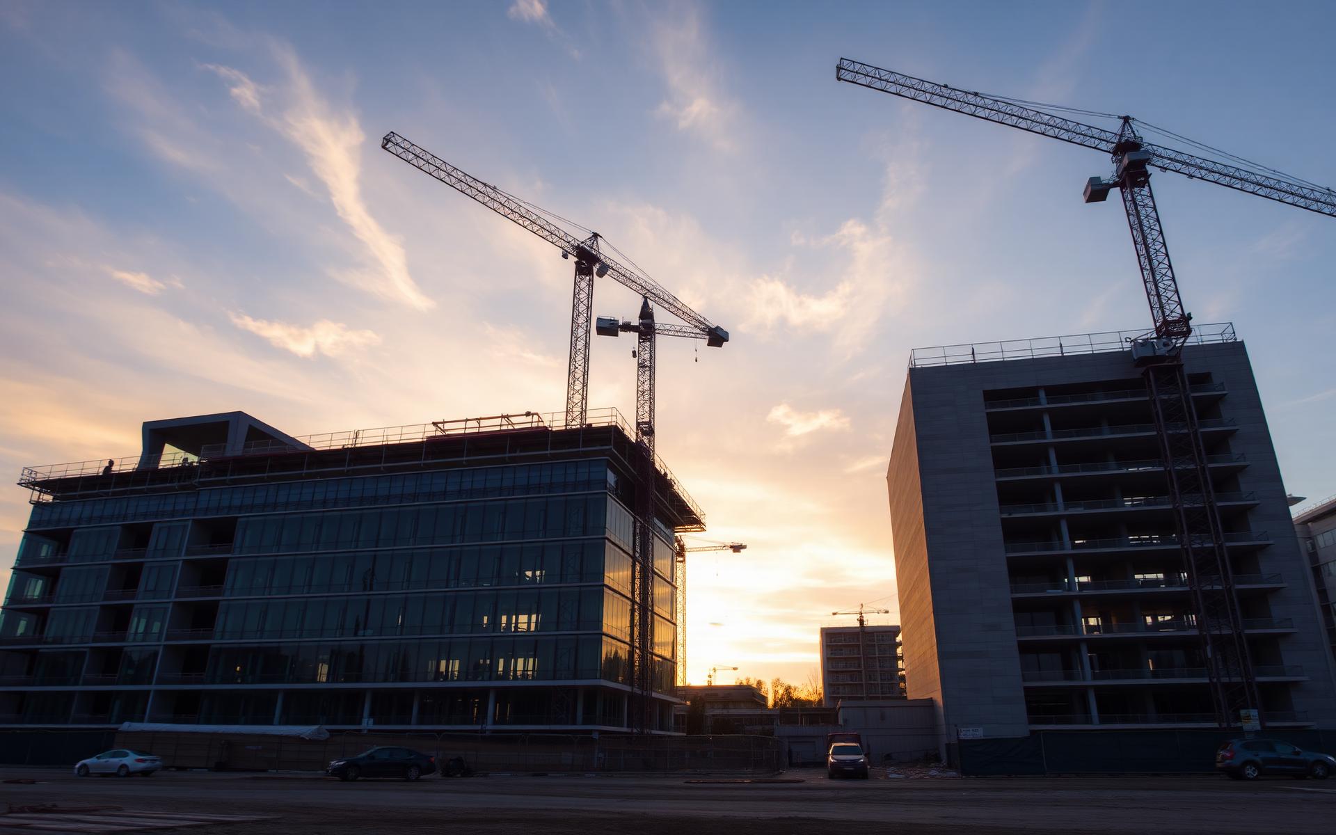 Obra em construção civil da Bargin Engenharia