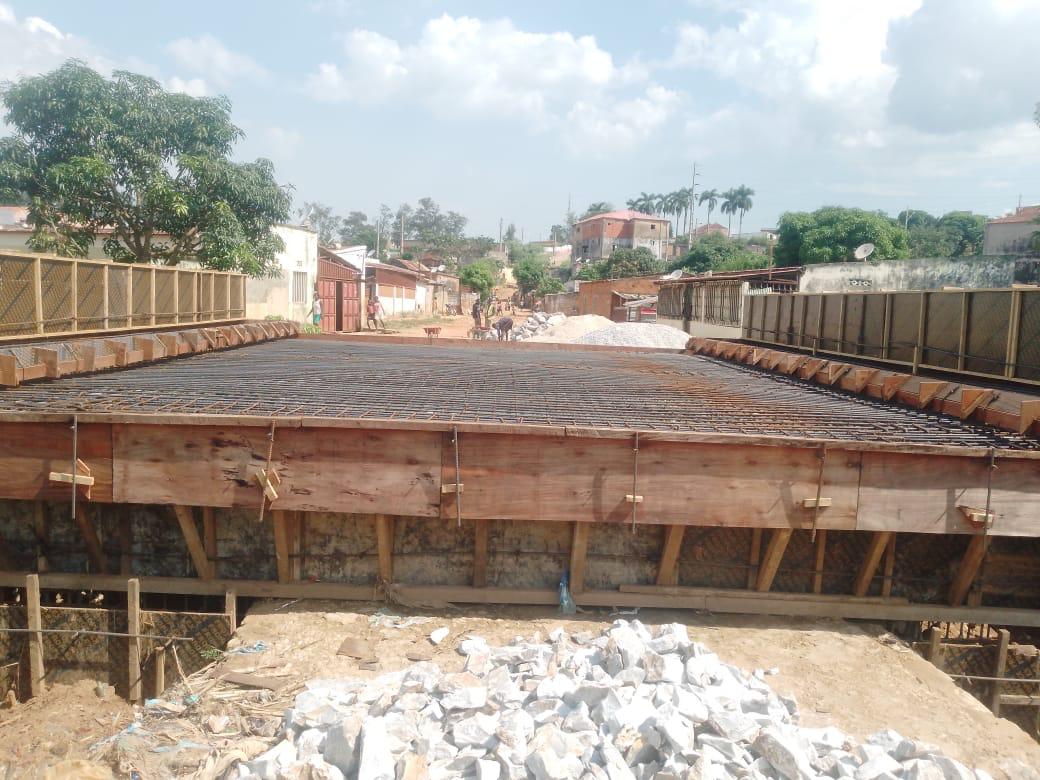Fiscalização da  Empreitada da construção do ponteco sobre o rio do kandombe velho — imagem 7
