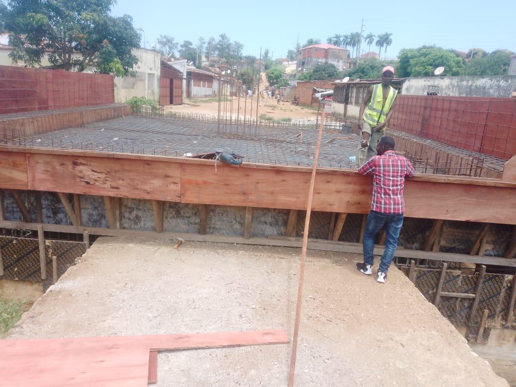 Fiscalização da  Empreitada da construção do ponteco sobre o rio do kandombe velho — imagem 8