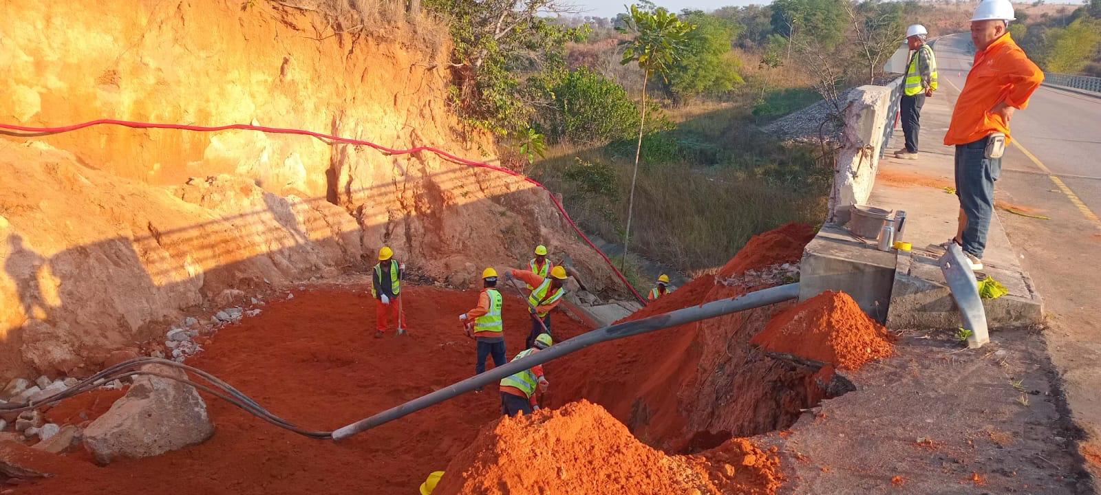 Fiscalização e Estabilização da Ravina na EN 225 — imagem 6