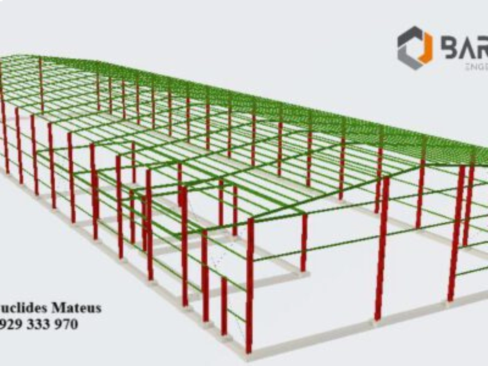 Projecto de estrutura Metálica de um Galpão