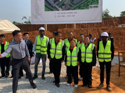 Fiscalização da Construção da Fabrica de Cimento